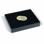 Leuchtturm Volterra Trio Luxury Coin Case — Elegant Storage for 2 Euro Coins