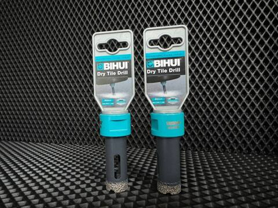 Коронка алмазная по керамограниту BIHUI, 22мм (вакуумная пайка), арт.DBDF22