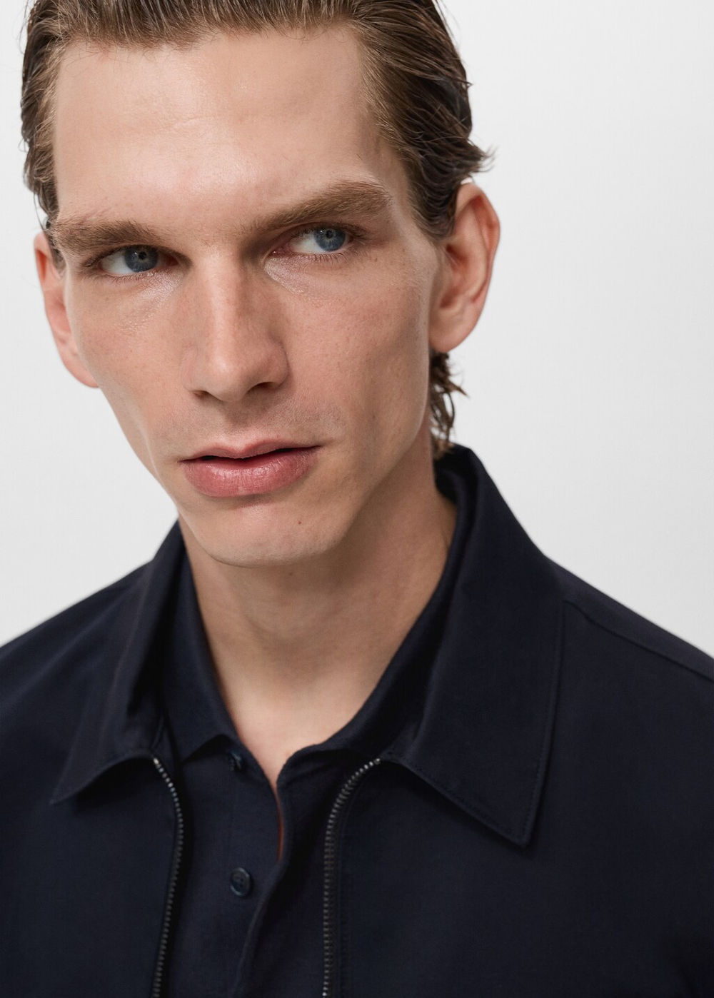 Хлопковая куртка на молнии