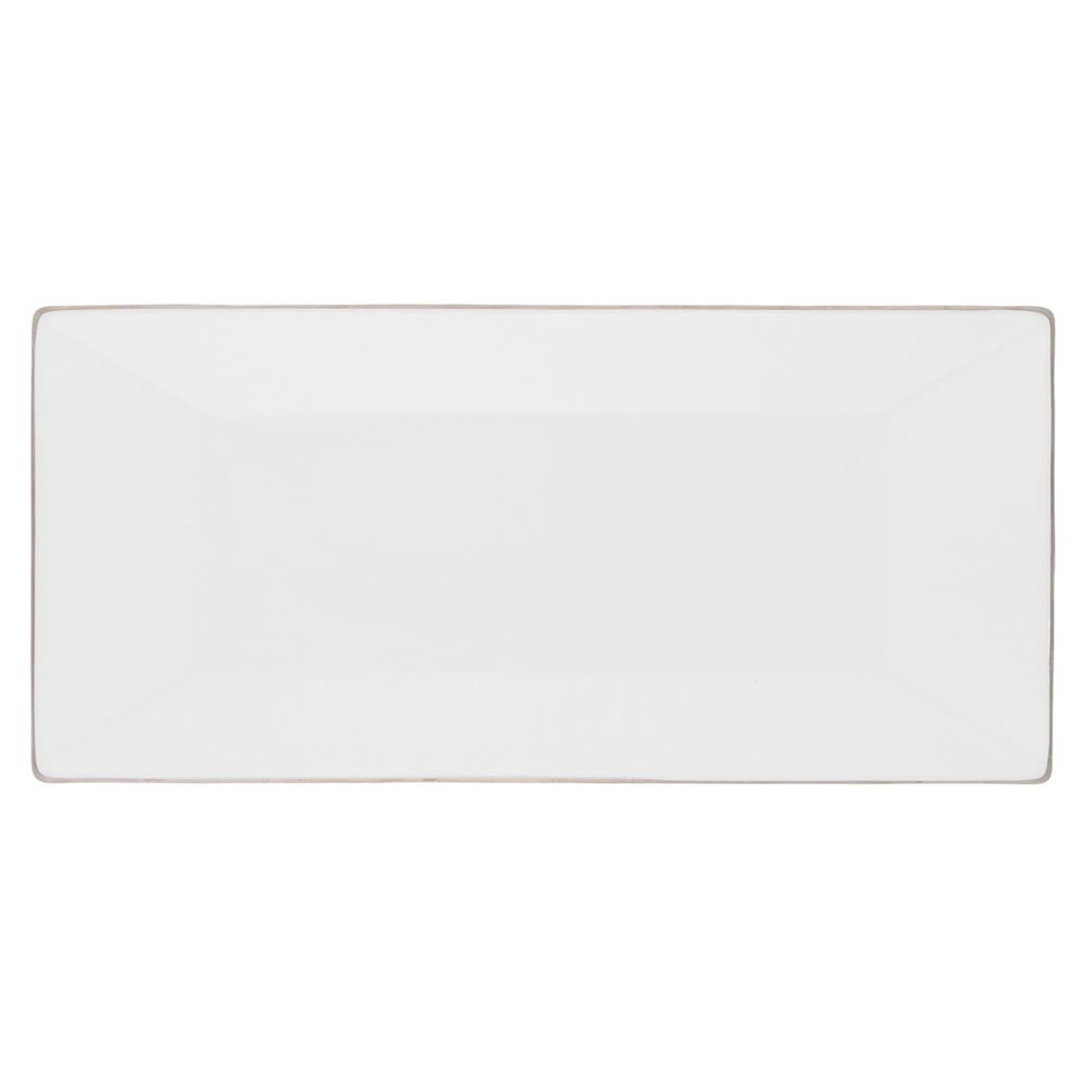 Блюдо сервировочное прямоугольное Gipfel Platinum 52359 26х12 см