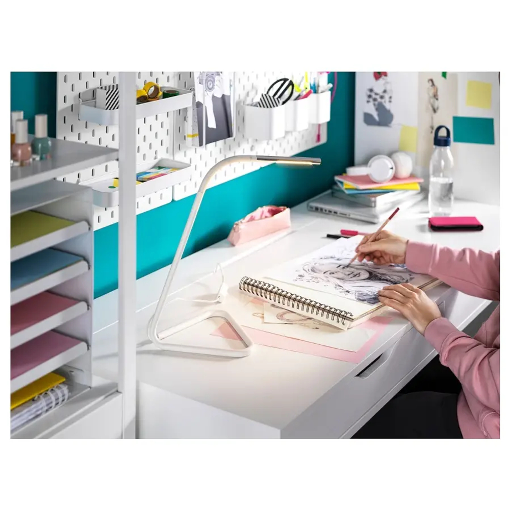 Письменный стол IKEA ALEX/АЛЕКС ИКЕА, 100х48 см, белый