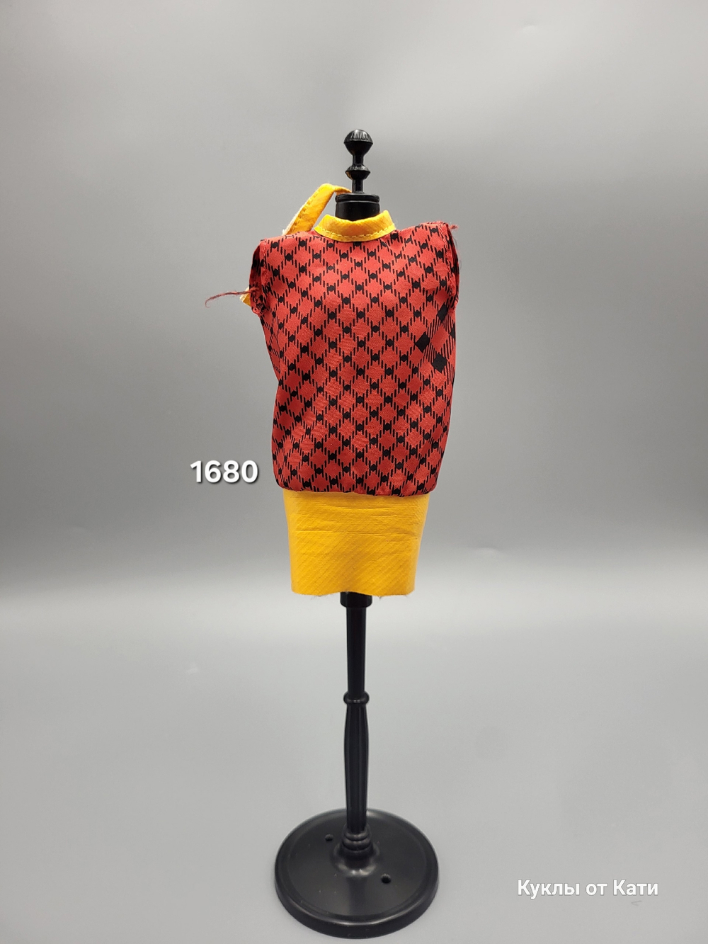 Одежда для куклы Барби винтаж платье 1680