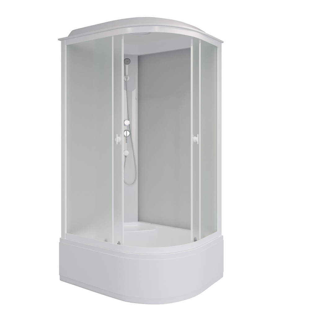 Душевая кабина Niagara (Ниагара) Promo P120/80/40L/MT с высоким поддоном, 120х80х215