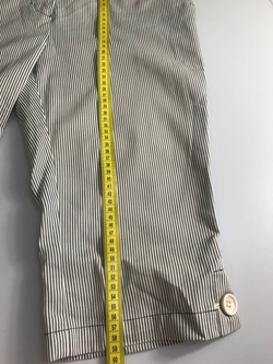 Бермуды Bambolina в полоску, маркировка М, визуально 46 размер