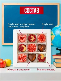 Конфеты шоколадные Лучшему учителю набор подарочный