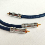 DAXX Y101 Аудио кабель-разветвитель 2RCA-1RCA из монокристаллической меди 2х0,75мм2. High Grade. D=9mm