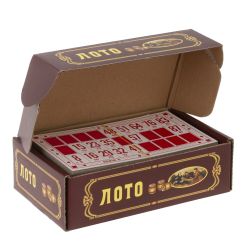 GAEM Игра настольная "Лото", L19 W11 H6 см