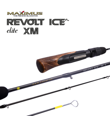 Зимняя удочка Maximus REVOLT ICE ELITE XM 302XH 0,75м до 70гр