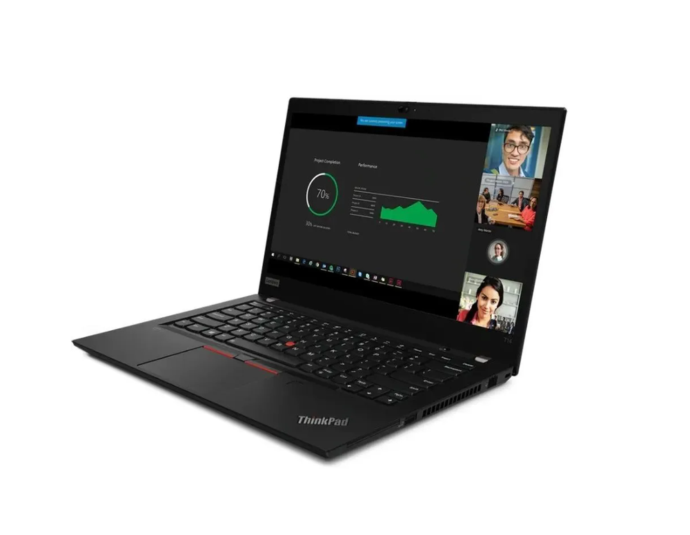 14" Ноутбук Lenovo ThinkPad T14 (1920x1080, Intel Core i5-10310U, Ram 16ГБ, SSD 256ГБ, Intel UHD Graphics, Win 10 Pro)