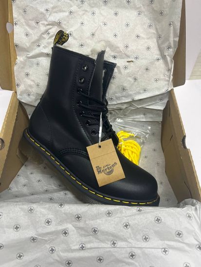 Ботинки Dr.Martens 1460 Black с мехом