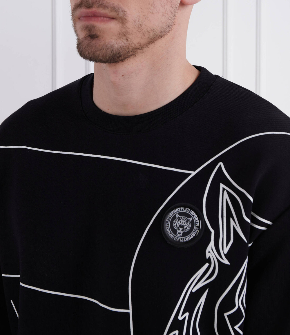 Худи Plein Sport - черный(MJO1044 SJO001N)