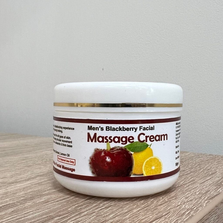 Крем для лица массажный Insto Massage Cream Ежевика, лимон 50 г