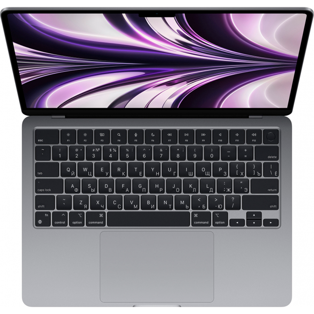 Ноутбук Apple MacBook Air 13 M2 8/256GB, Space Gray (Серый космос) MLXW3