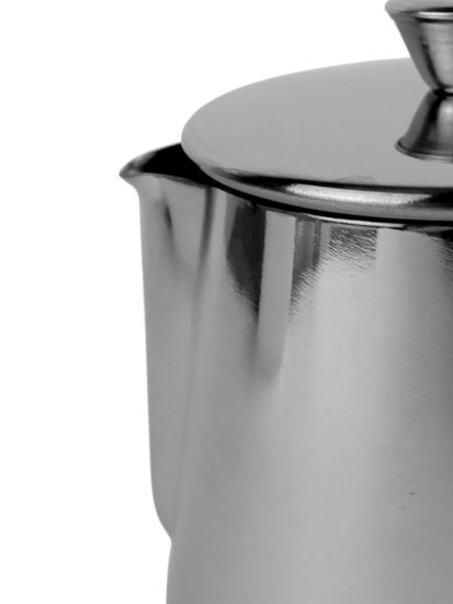 Молочник с крышкой 600 мл. из нержавеющей стали Kamille KM 4386