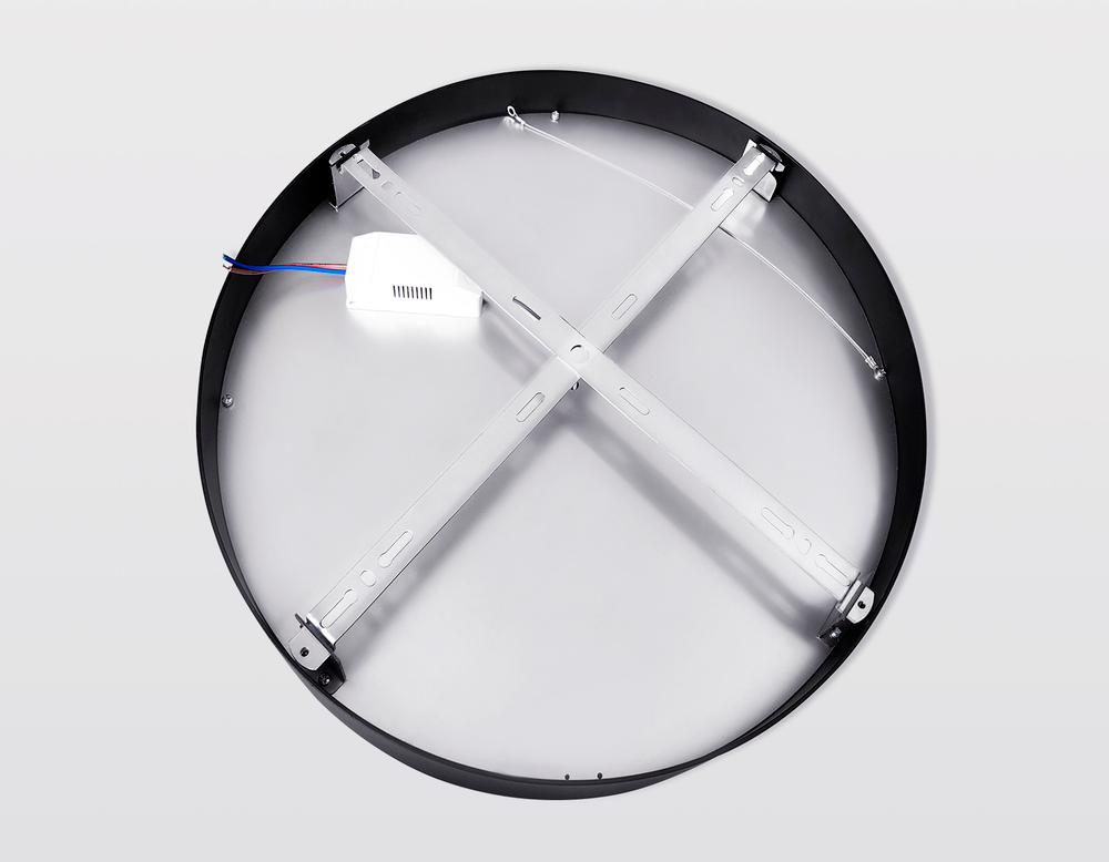 Светильник светодиодный потолочный FV5530 BK черный LED 45W 4200K D400*58 (Без ПДУ)