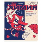 Тетради предметные, КОМПЛЕКТ 12 ПРЕДМЕТОВ, 48 л., TWIN лак, BRAUBERG "ASIA", 405174