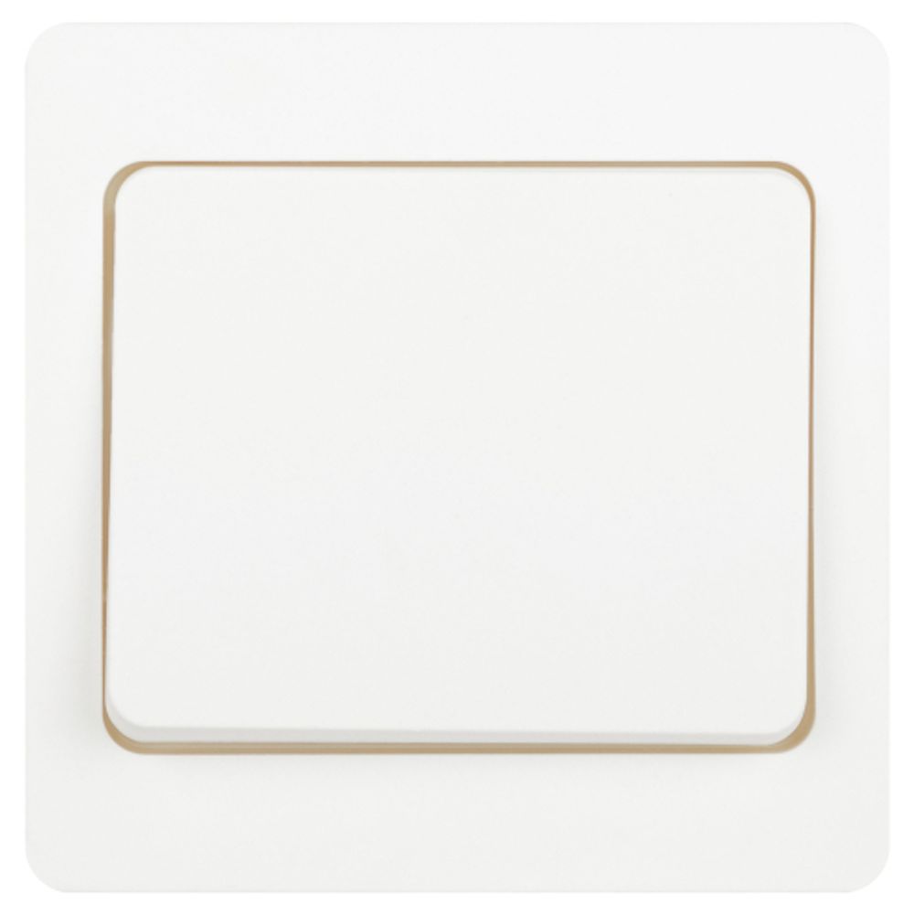 Кнопка Intro Style 7-109-01 10А-250В, IP20, СУ, белый