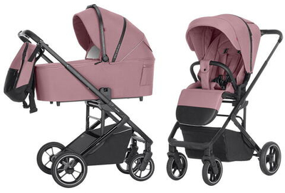 Коляска 2 в 1 Carrello Alfa CRL-6507 2024 Rouge Pink