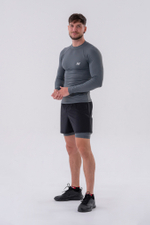 Лонгслив FUNCTIONAL T-SHIRT WITH LONG SLEEVES "ACTIVE" 328 Серый