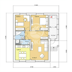 Проект Дома 102 кв. м К-35