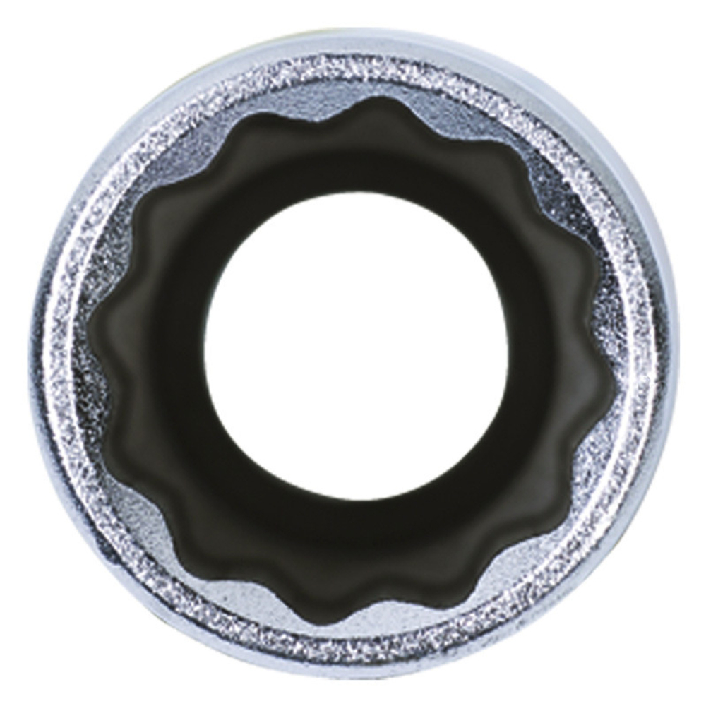 KING TONY (423016M) Головка торцевая глубокая двенадцатигранная 1/2", 16 мм