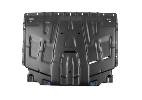 Защита картера и КПП Rival для Geely Tugella АКПП 4WD 2020-н.в., сталь 1.5 мм, с крепежом, штампованная, 111.1923.1