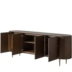 Сервант VICAL Treignac, 220х81 см, шпон дуба