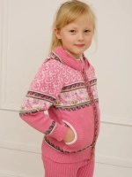 Кофта вязаная с капюшоном