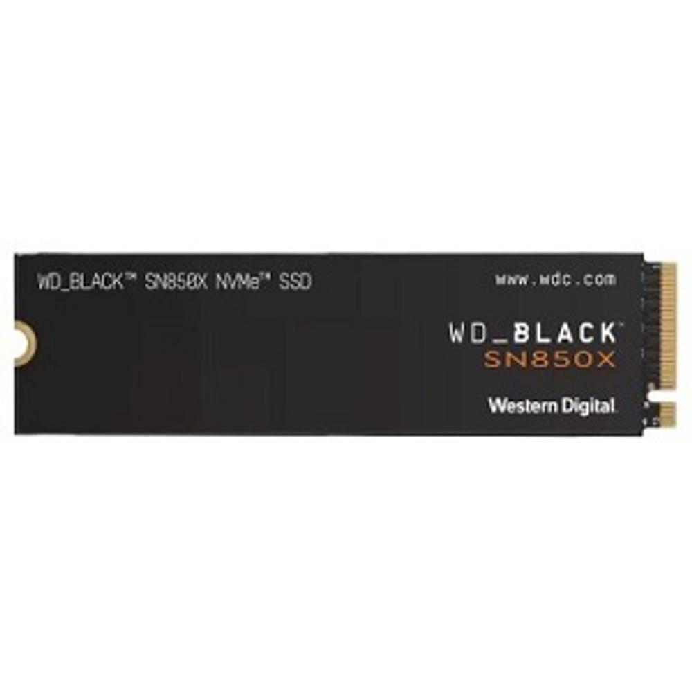 Жесткий диск SSD M.2 4Tb Western Digital WD Black SN850X, 7300/6600MBs, TLC 3D NAND, 2280, PCI-E4.0x4 (WDS400T2X0E)