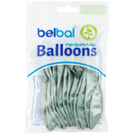 Шар латексный Glossy Набор 12 шт Хром 36 см (Зеленый)