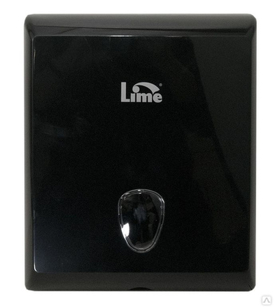 Диспенсер д/полотенц Z-укл. LIME черный (927002)