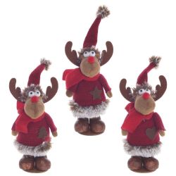 GAEM Изделие декоративное "Олень", L8 W6 H20 см, 3в.