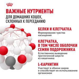 Уценка! Срок 30.07.26/ Сухой корм Royal Canin Indoor Appetite Control для взрослых кошек, живущих в помещении и склонных к перееданию