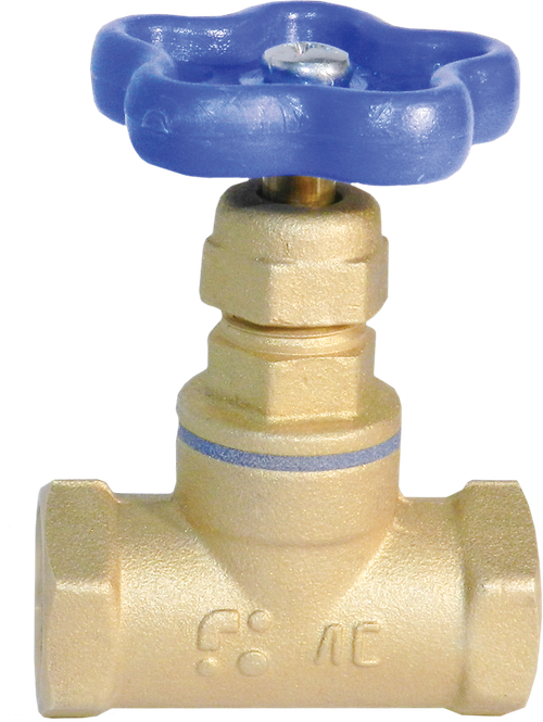 Вентиль запорно-регулировочный внутр.-внутр. 3/4", ручка барашкового типа