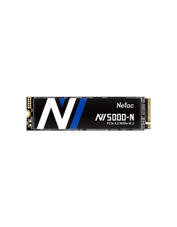 Ssd накопитель Netac SSD NV5000-N 2TB PCIe 4 x4 M.2 2280 NVMe 3D NAND, R/W up to 4800/4400MB/s, IOPS(R4K) 600K/700K, TBW 1280TB, without heat sink, 5y wty