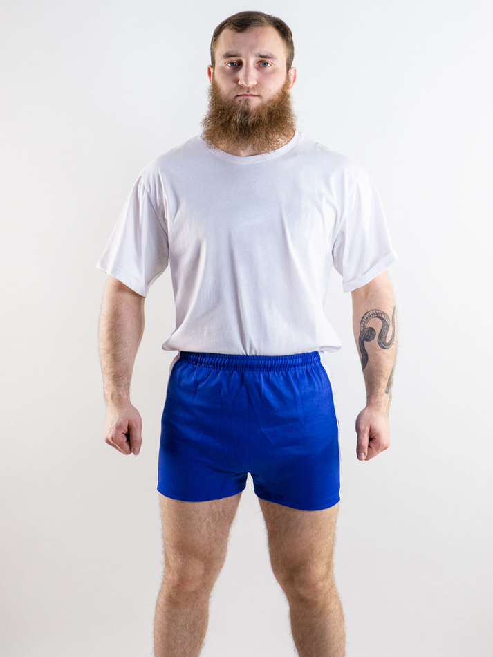 Шорты для самбо BoyBo синие, BS350