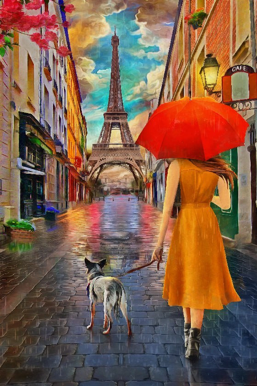 Города 1 №48 Фотообои и Фрески ручной работы