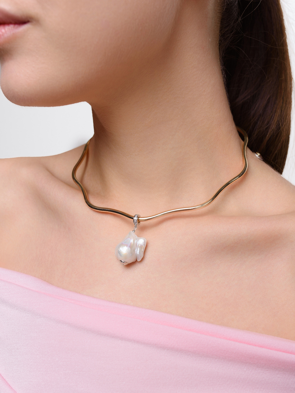 Колье "Hope Pearl" Gold