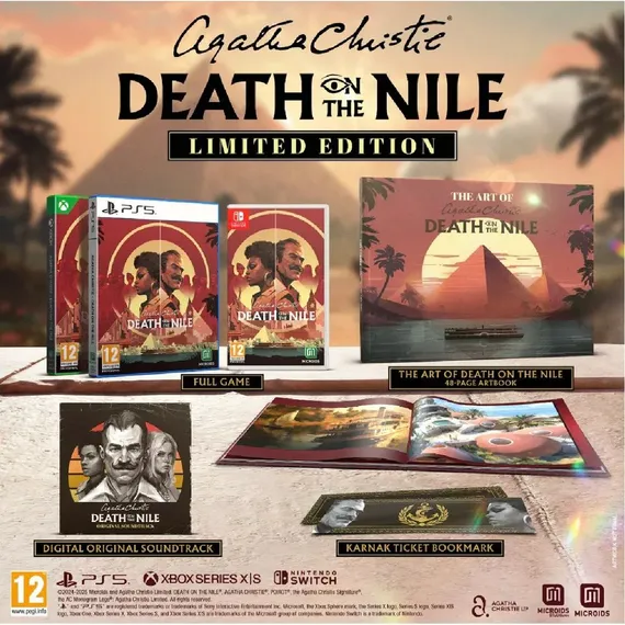 PS5 Agatha Christie: Death on the Nile Limited Edition (Новый, Английская версия, PPSA-27765)