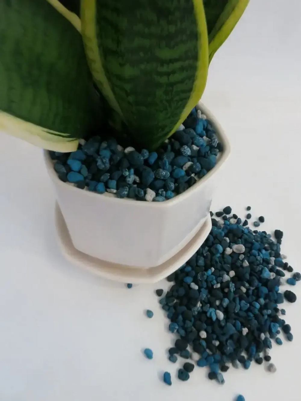 дренаж для цветов и растений микс синий