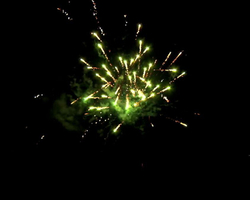 Фейерверк Бой курантов 25 залпов 1" ОТС 5084