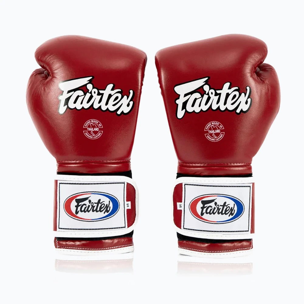 Боксёрские перчатки Fairtex Heavy Hitter's Mexican Style red