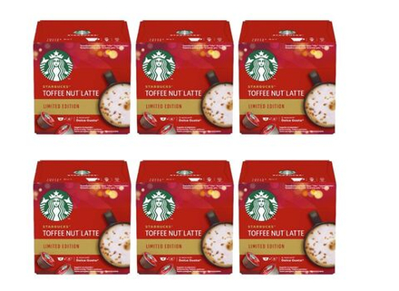 Кофе в капсулах Starbucks Toffee Nut Latte Limited Edition 72 капсулы