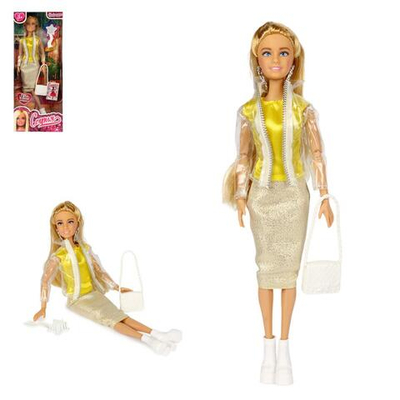 Кукла 29 см София, руки и ноги сгибаются с аксес. 66001-C6-S-BB (Карапуз)