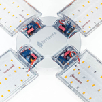 Фитолампа Фулл комфорт Лепесток 4, 24 Ватт, Е27