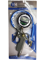 Пистолет для подкачки шин с манометром давления, цифровой дисплей