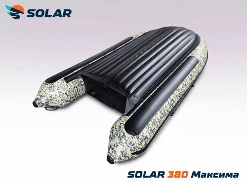Лодка надувная моторная solar-380 к (максима)