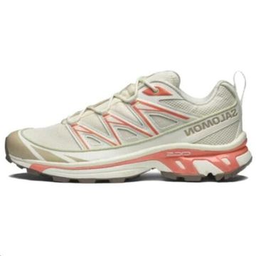 SALOMON XT 6 Трекинговые ботинки Низкие Белые и оранжевые Унисекс