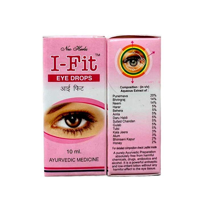 Капли для глаз Ayurking Neo Herbs I-Fit 10 мл