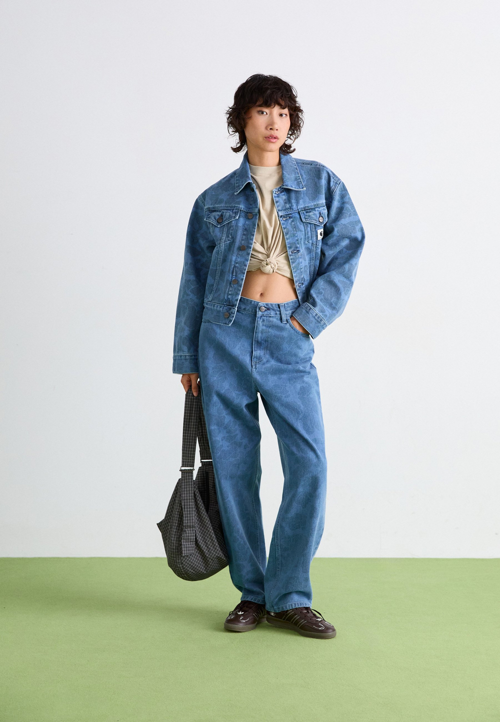 Carhartt WIP ORELL - Джинсы свободного покроя - Синий